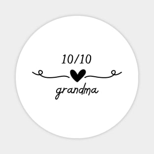 10 Outer 10 Grandma Magnet